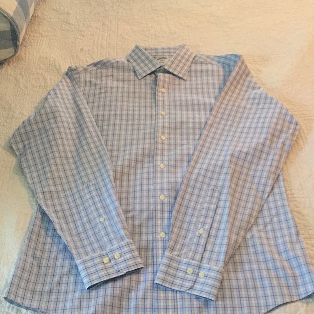 Men’s check dress shirt